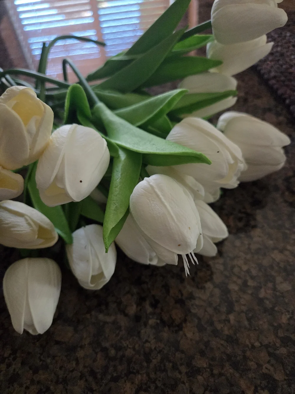 Bundle White Artificial Tulip Bouquet - Home Accents